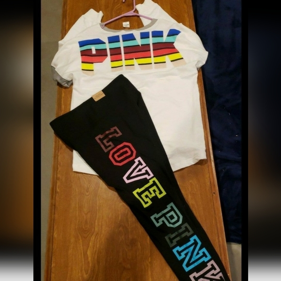 New with tags Victorias Secret PINK Crew Medium - Picture 3 of 4